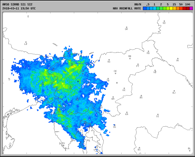 Radar padavin